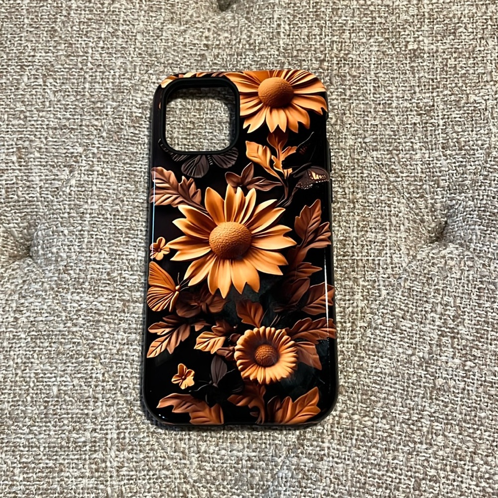 iPhone 12 Sunflower Phone Case